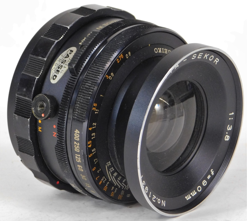 MAMIYA - SEKOR LENS 90MM F/3.8
