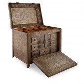MAMLUK REVIVAL COPPER AND SILV