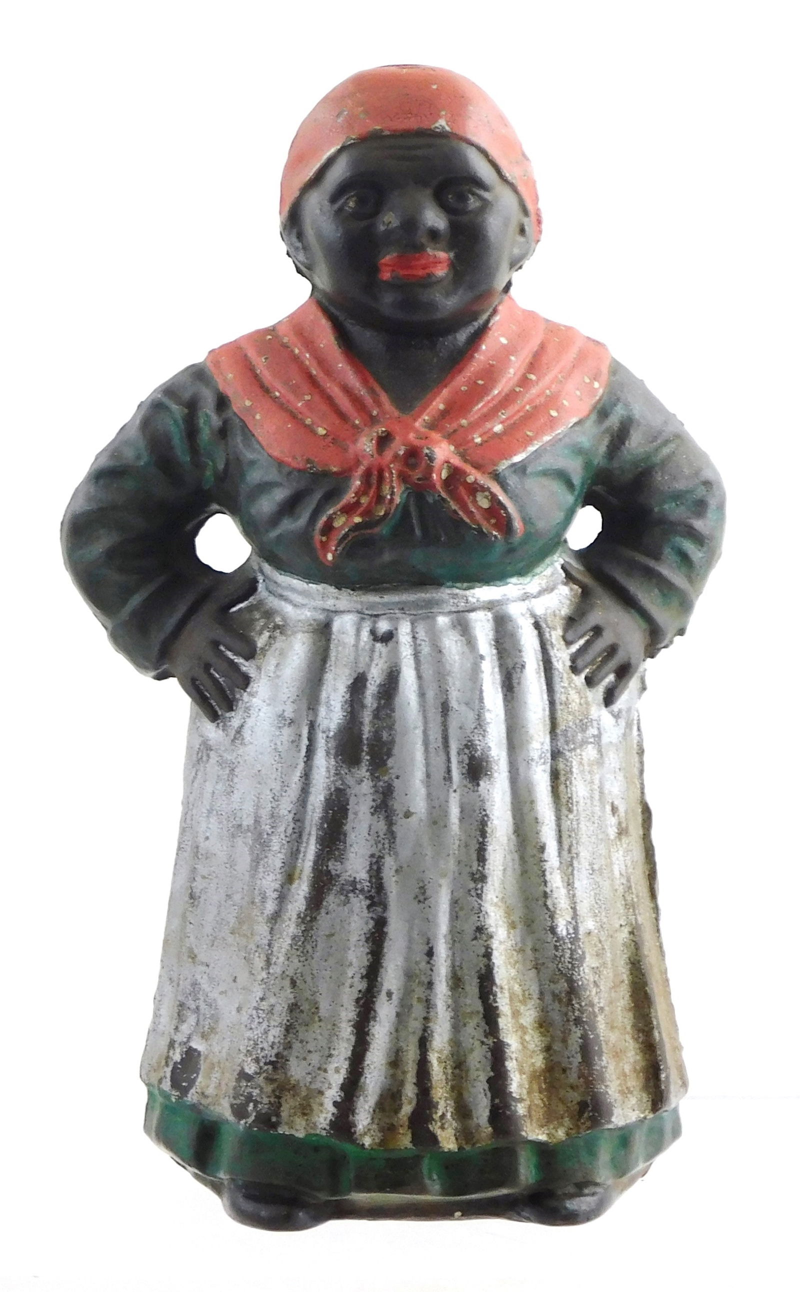 MAMMY DOORSTOP, CAST IRON,