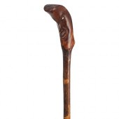 MAN AND THE MOON WALKING STICK