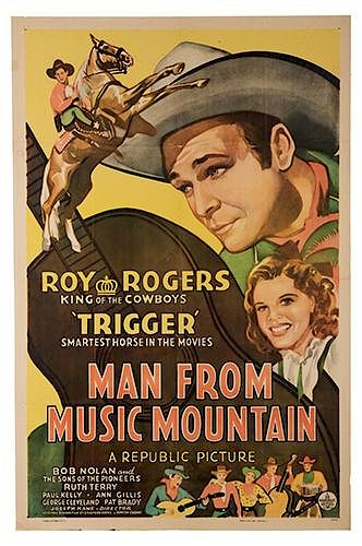 MAN FROM MUSIC MOUNTAIN.Man From