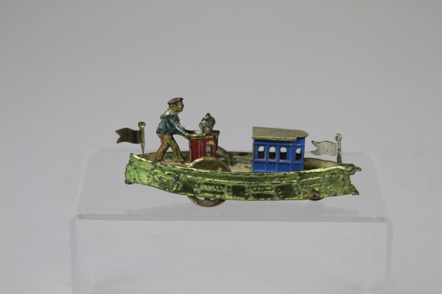 MAN IN BOAT PENNY TOY Meier Germany