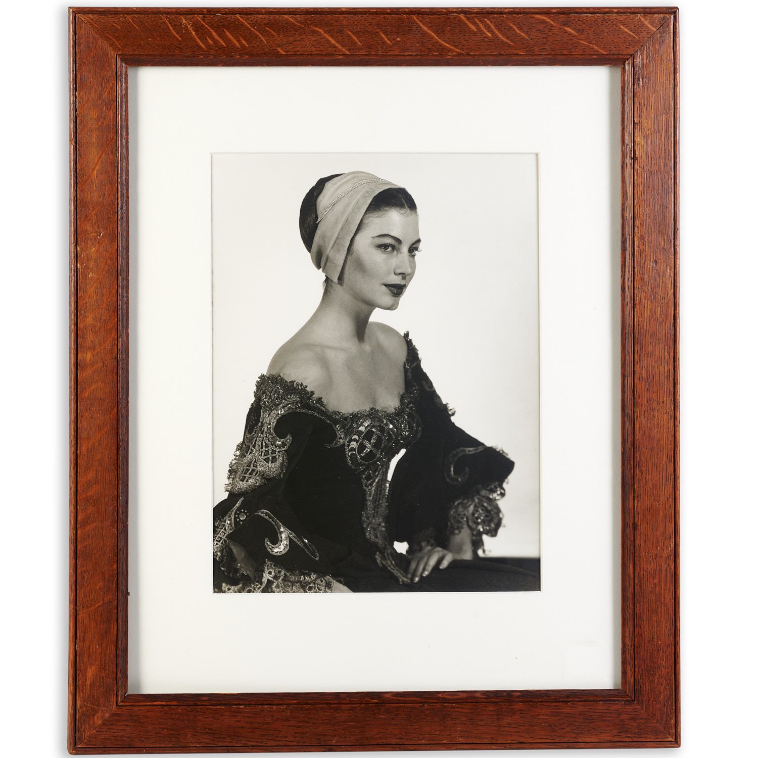 MAN RAY, AVA GARDNER IN COSTUME,