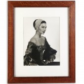MAN RAY, AVA GARDNER IN COSTUM
