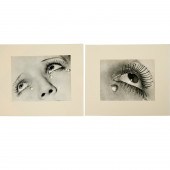 MAN RAY, PAIR OF PHOTOGRAPHS M