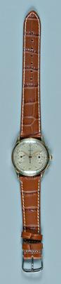 Man&#39;s gold Jaeger wristwatch,