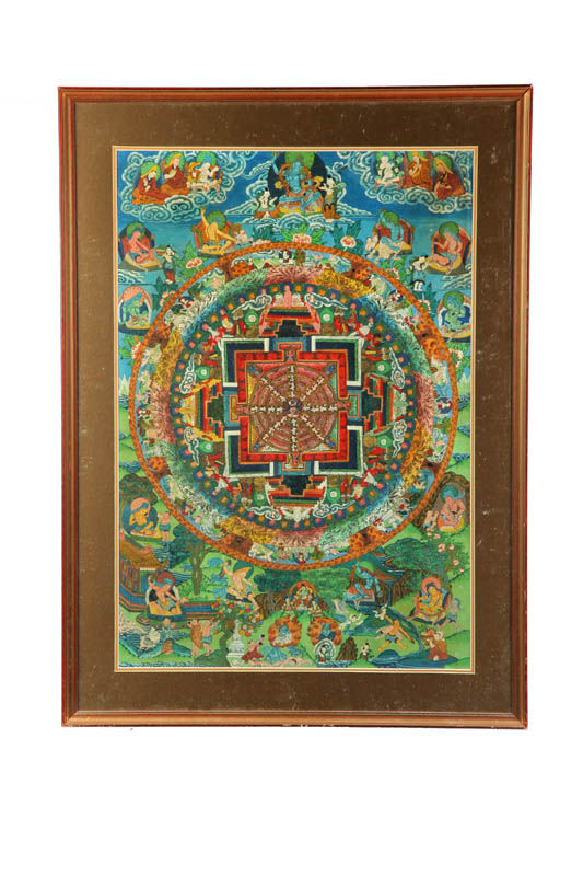 MANDALA.  Asian  early 20th century