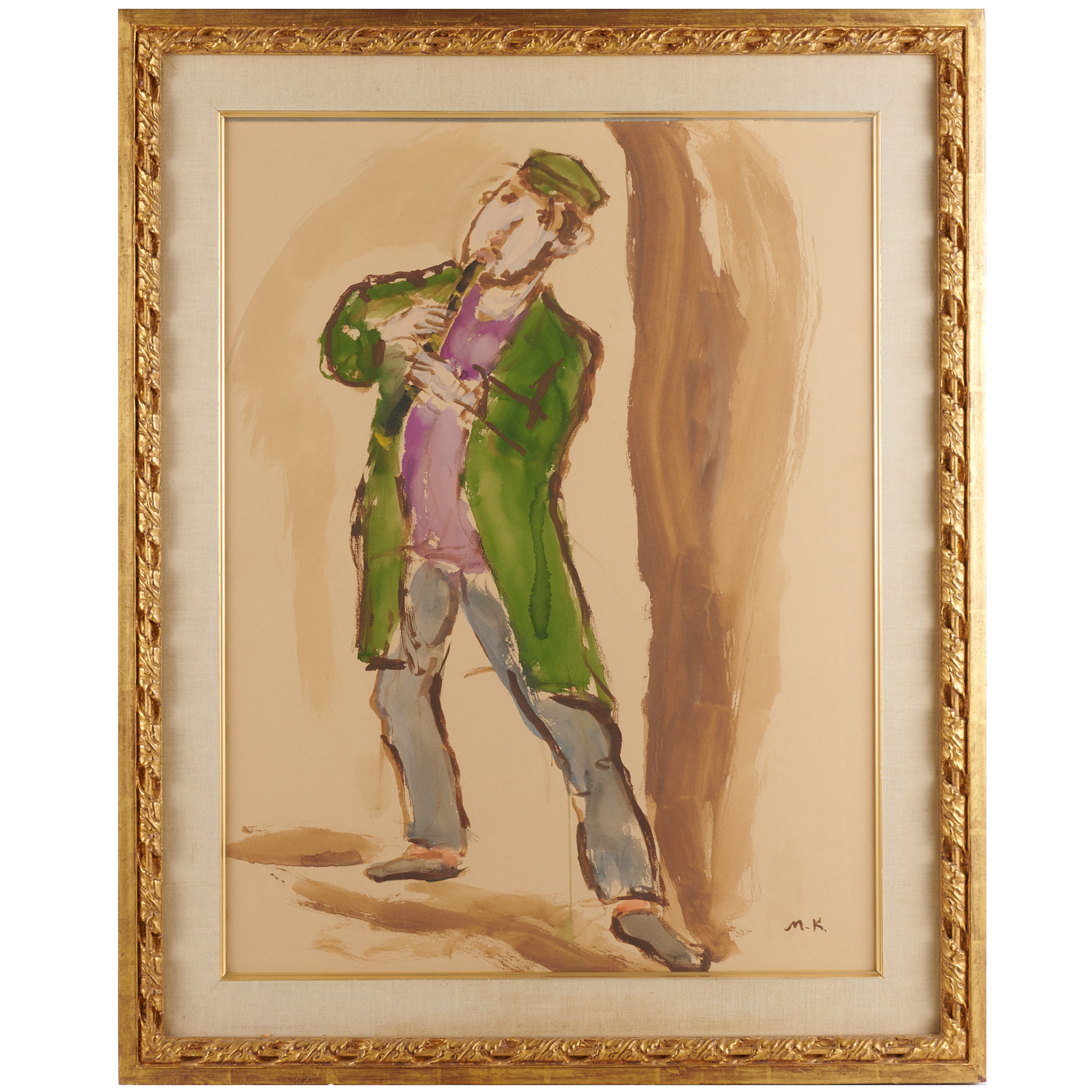 MANE KATZ (ATTRIB.), WATERCOLOR