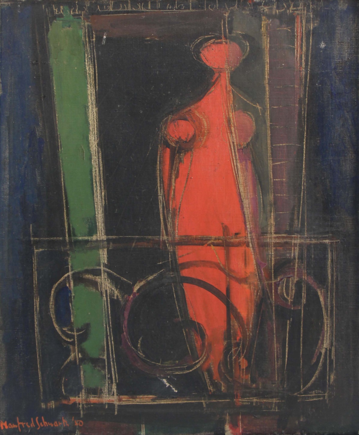 MANFRED SCHWARTZ (AMERICAN,