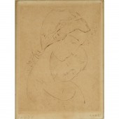 MANFREDO BORSI, ETCHING Monfre