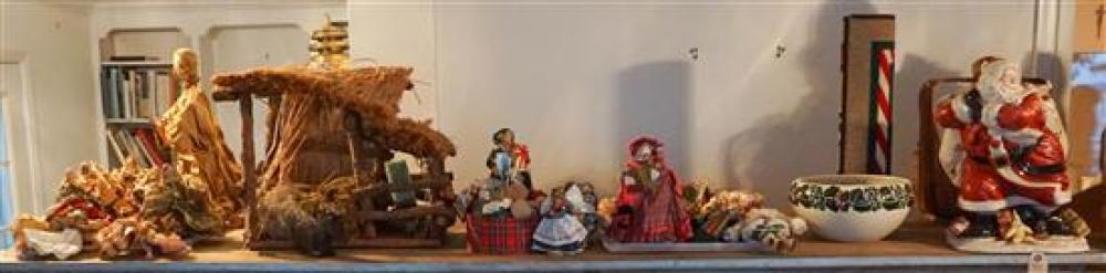 MANGER AND ASSORTED CHRISTMAS