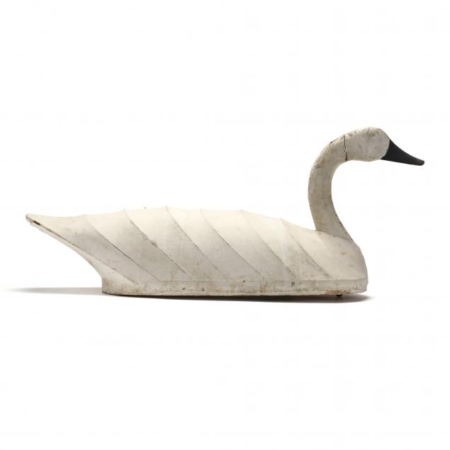 MANIE HAYWOOD (NC, 1898-1969), SWAN