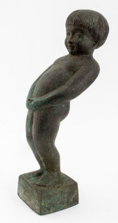 MANNEKEN PIS MANNER VERDIGRIS