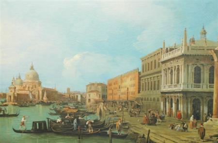 Manner of Canaletto A View of