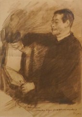 MANNER OF EDGAR DEGAS, 'MONSIE