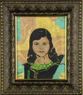 Manner Of Gustav Klimt Oil & G