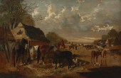 MANNER OF J.F. HERRING, HORSES