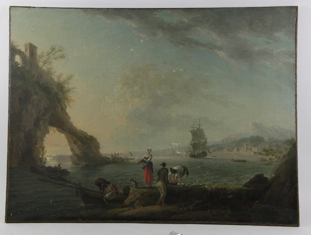 Manner of Joseph VernetFigures on a