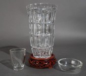 MANNER OF ORREFORS MOLDED CRYS