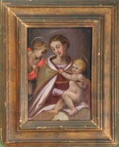MANNER OF PARMIGIANINO: MADONN