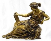 MANNER OF PRADIER BRONZE SCULP