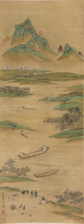 MANNER OF QIU YING (1494?-1552