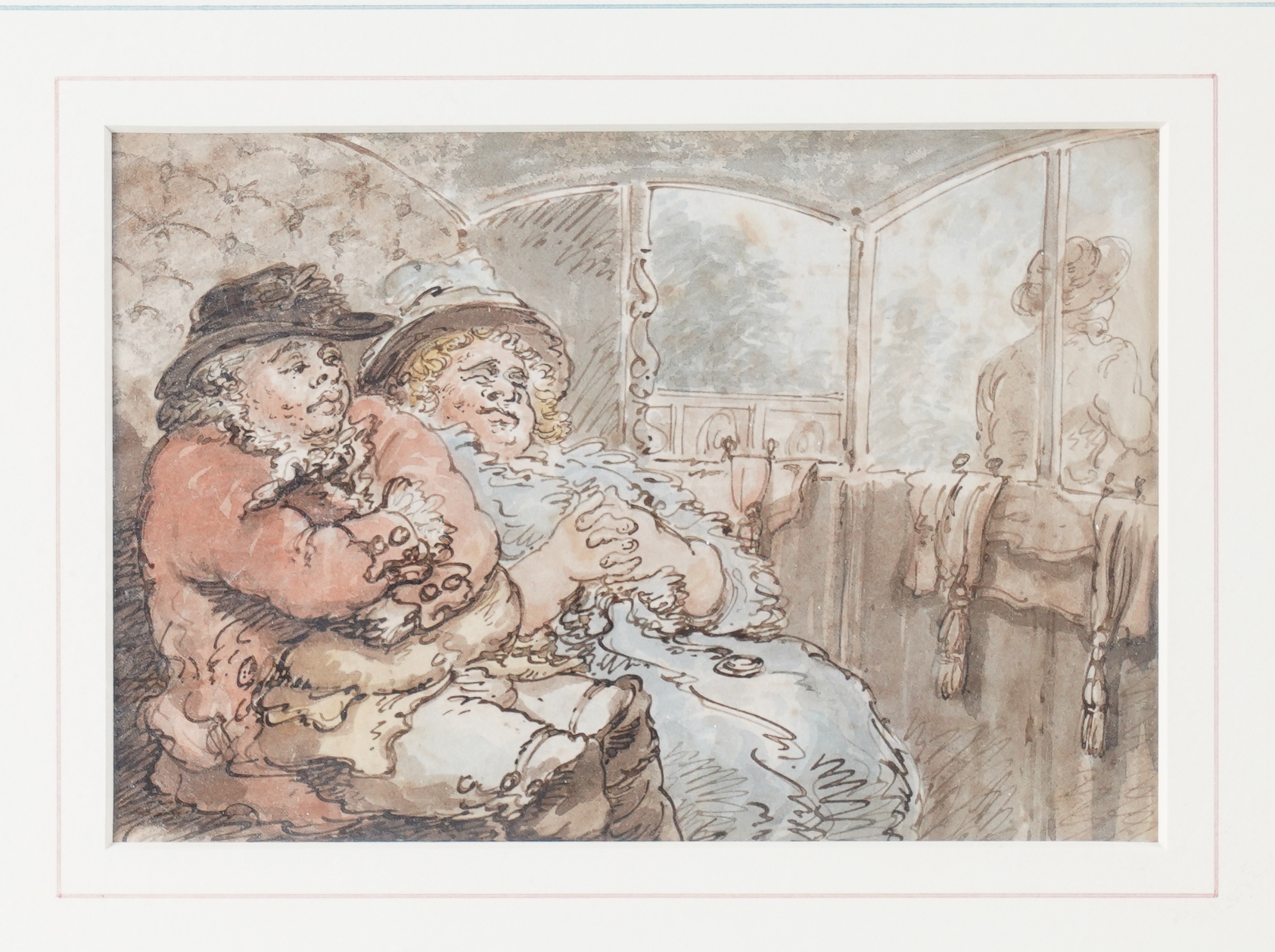 MANNER OF THOMAS ROWLANDSON Women