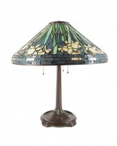 MANNER OF TIFFANY STUDIOS TABL