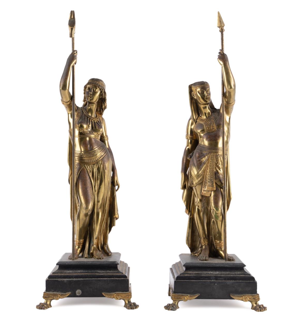 MANNER PICAULT, PAIR OF EGYPTIAN