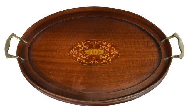 MANNING BOWMAN MAHOGANY MARQUETRY