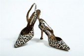 MANOLO BLAHNIK ANIMAL PRINT CA