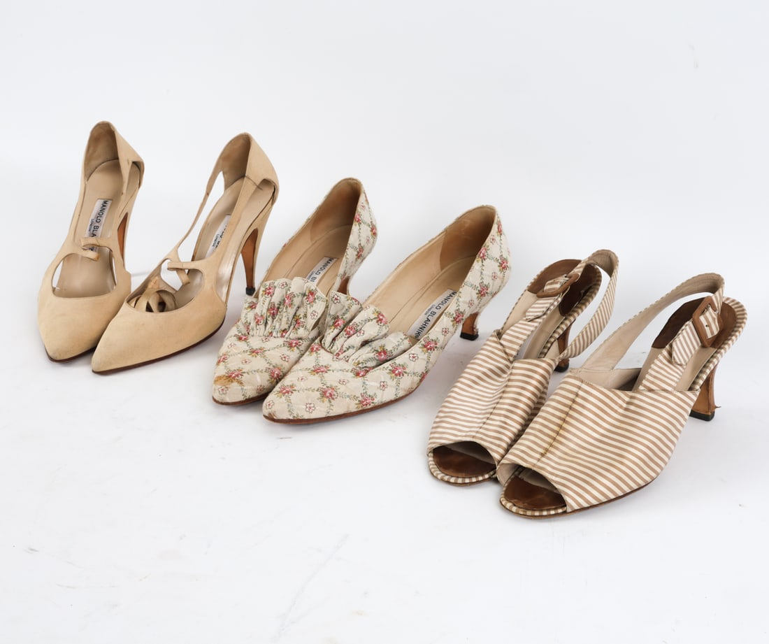 MANOLO BLAHNIK HEEL SHOE