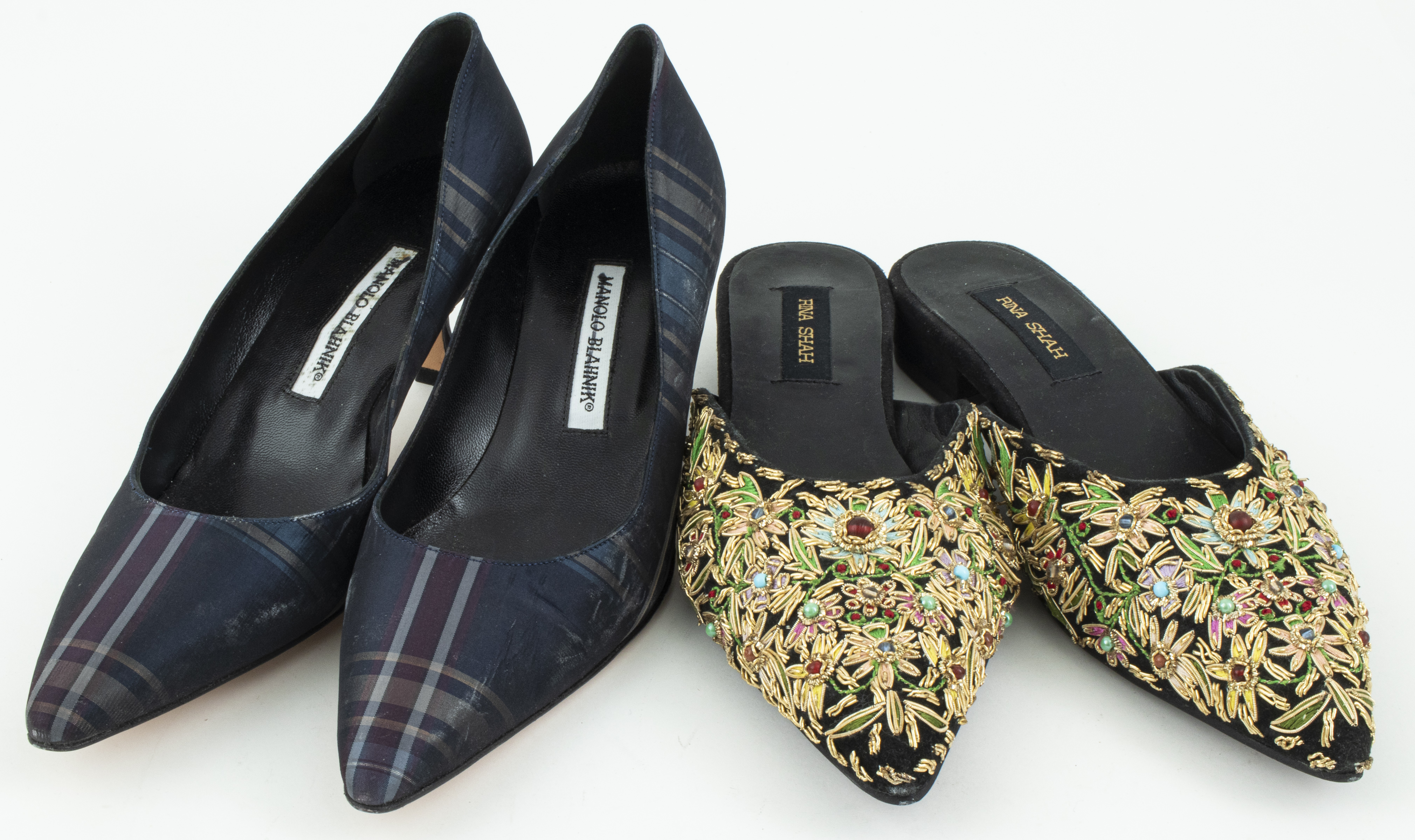 MANOLO BLAHNIK & RINA SHAH
