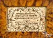 MANOR TOWNSHIP ARTIST, FRAKTUR