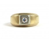MAN'S DIAMOND SOLITAIRE RINGMA