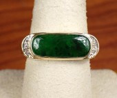 MAN'S JADE, DIAMOND AND FOURTE