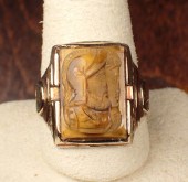 MAN'S TIGER'S EYE AND TWO-TONE
