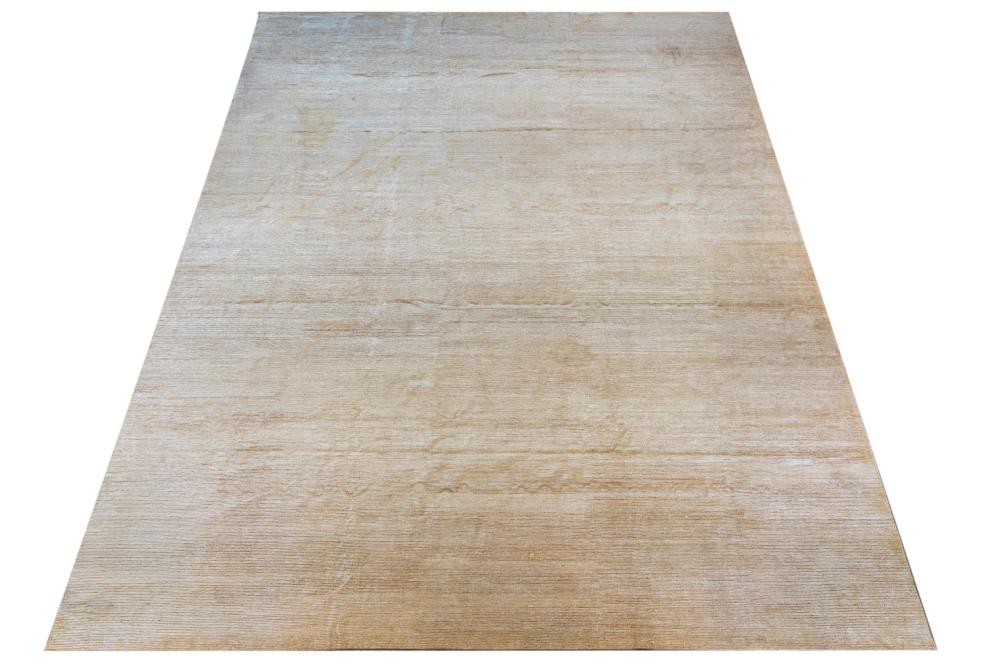 MANSOUR MODERN BEIGE LINEN & SILK