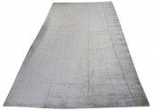MANSOUR MODERN GREY WOOL AREA
