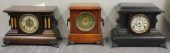 Mantel Clock Lot.Includes an e