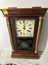 MANTLE CLOCK,  2 SECTIONAL, PI