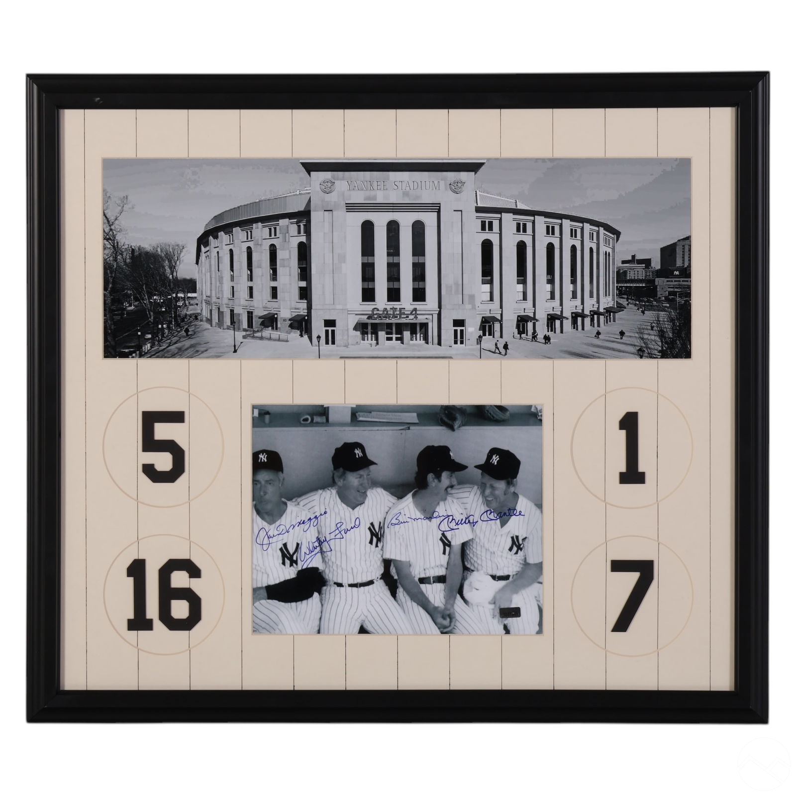 MANTLE DIMAGGIO FORD & MARTIN