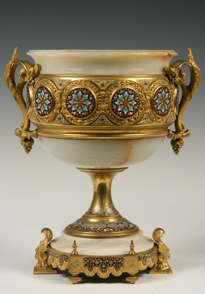 MANTLE GARNITURE - Elaborate French