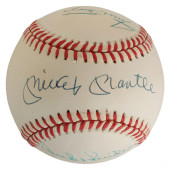 MANTLE MAYS AND SNIDER SIGNED