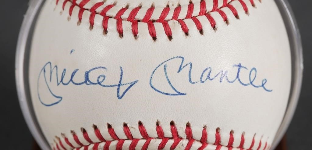 MANTLE MAYS SNIDER SIGNED