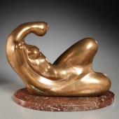 MANUEL CARBONELL, GILT BRONZE