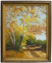 MANUEL GARZA (B.1940) AUTUMN L