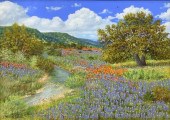MANUEL GARZA (B.1940) BLUEBONN