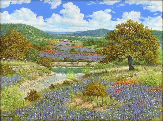 MANUEL GARZA (B.1940) HILL
