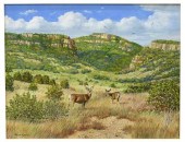 MANUEL GARZA (B.1940) PAINTING